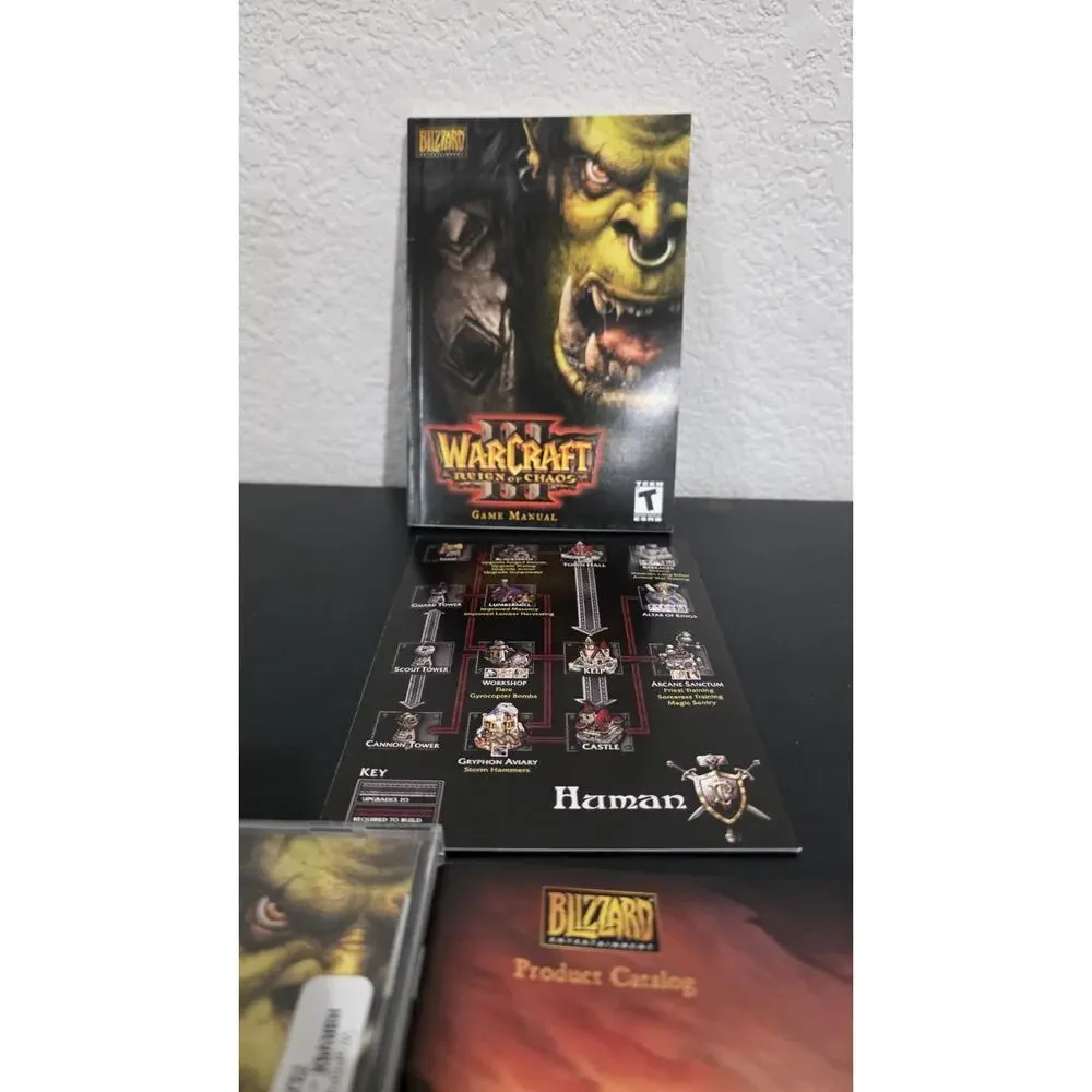 Warcraft III Reign of Chaos PC Big Box Complete